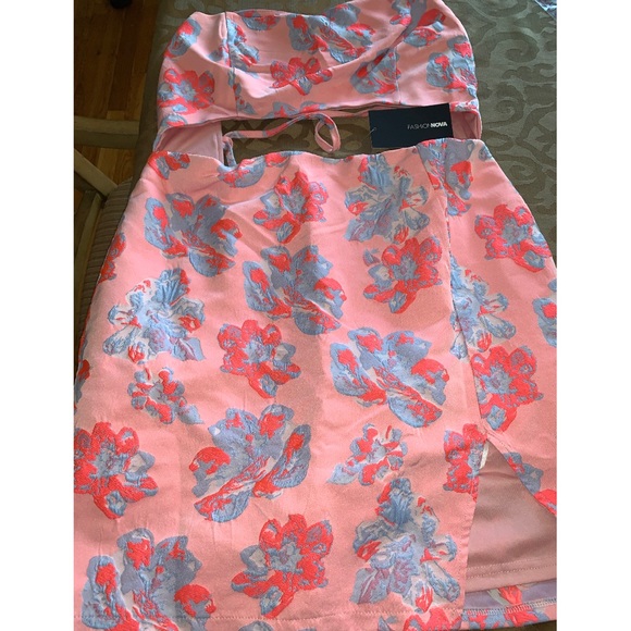 Everything You Dreamed Floral Dress - Pink/Combo - Picture 5 of 7